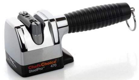 Точилка механическая Chefs Choice Knife sharpeners, для ножей, корпус хром, CC470