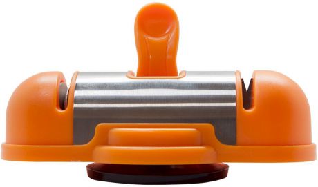 Ножеточка "Borner", двухзонная, цвет: оранжевый