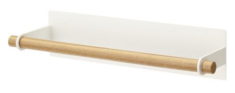 Диспенсер для рулонных полотенец Yamazaki, магнитный, 2567, белый, 8,5 х 32 х 6 см