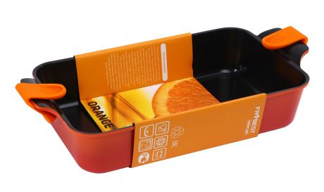 Форма для запекания FRYBEST ORCA-4422 Orange форма 44*22 см, оранжевый