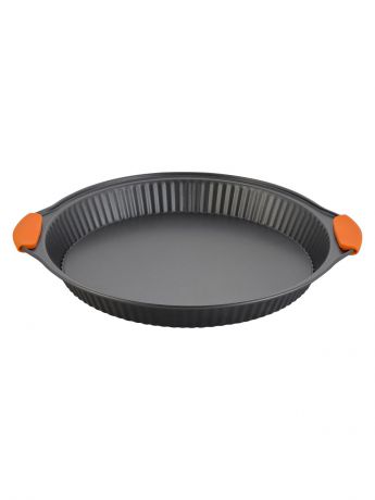 Форма для выпечки HomeMaster 235, SHM054, черный, оранжевый
