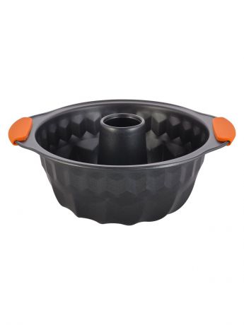 Форма для выпечки HomeMaster 233, SHM052-3, черный, оранжевый