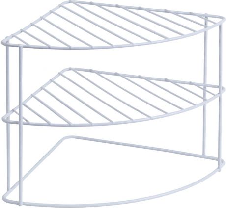 Полка-органайзер Tatkraft "Level", трехуровневая, угловая, 23 х 22 х 23 см