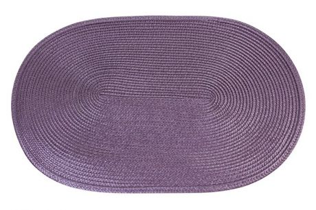 Салфетка столовая EL Casa "Фиолетовое плетение", 171815, фиолетовый