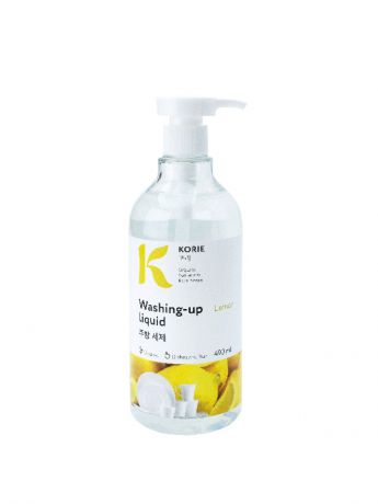 Средство для мытья посуды Korie Washing-up liquid "Lemon" "Лимон"
