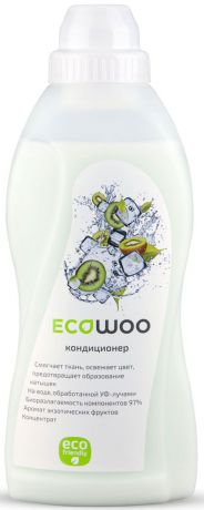 Кондиционер-ополаскиватель для белья EcoWoo "Экзотические фрукты", концентрат, 700 мл