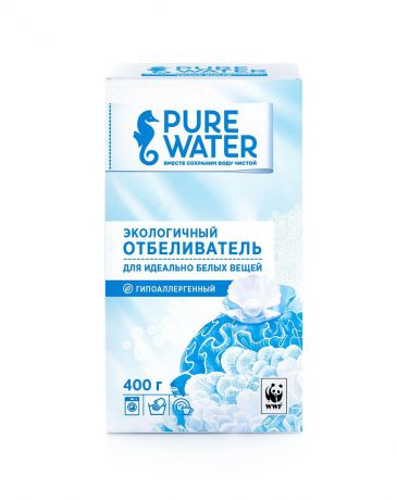 Отбеливатель pure water Экологичный 400 г, 0,4