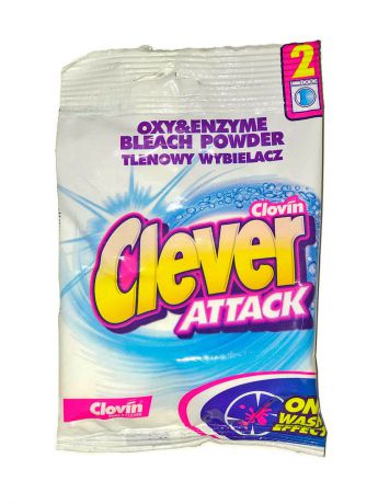 Отбеливатель Clovin для белых тканей, с активным кислородом