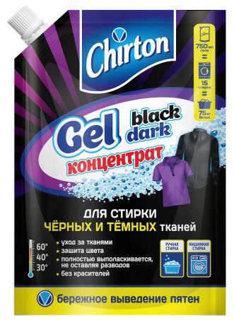 Жидкое средство для стирки Chirton ch-239, черный, 0.766