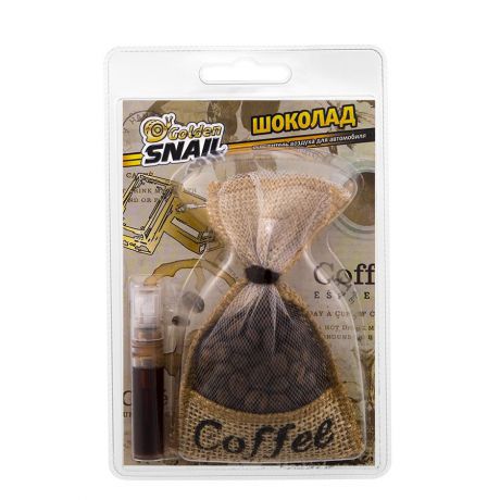 Ароматизатор Golden Snail "Мешочек кофе Шоколад", 141-GS6103