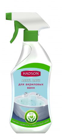 Специальное чистящее средство HADSON Спрей для чистки акриловых ванн ЭКО, 500 мл