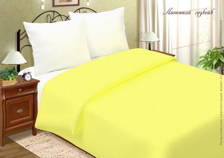 Комплект постельного белья ТК Традиция Pastel, для сна и отдыха, 1205/Лимонный чизкейк, желтый