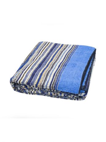 Полотенце для пляжа Grand Stil Махровая простынь Комильфо 180*200, синий