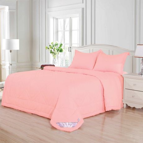 Комплект постельного белья Sofi de Marko Сандра, Евро-Ком-513Од, розовый