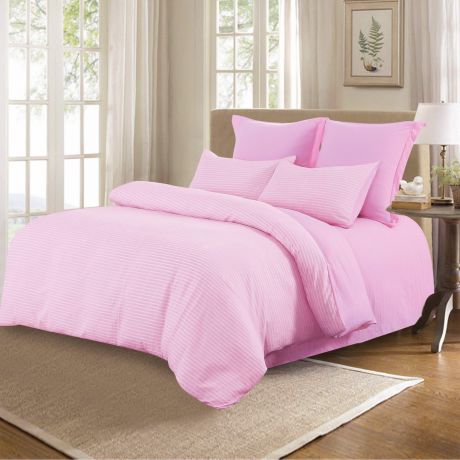 Комплект постельного белья Sofi de Marko Мираж , Евро-809, розовый