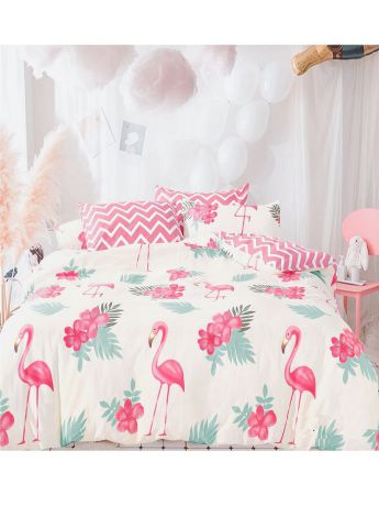 Комплект постельного белья Jardin 3820_flamingo-1