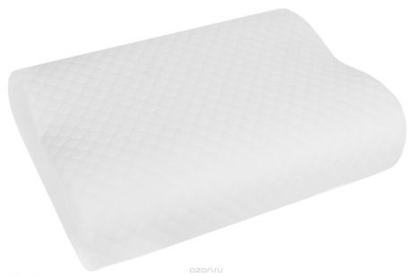 Ортопедическая подушка IQ Sleep "Orto Fitness" 40 x 60 см, с эффектом памяти, белый