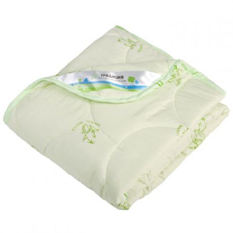 Одеяло Традиция Стандарт, для сна и отдыха, светло-зеленый