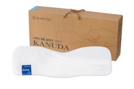 Ортопедическая подушка KANUDA Blue Label Vivace, Корея, белый