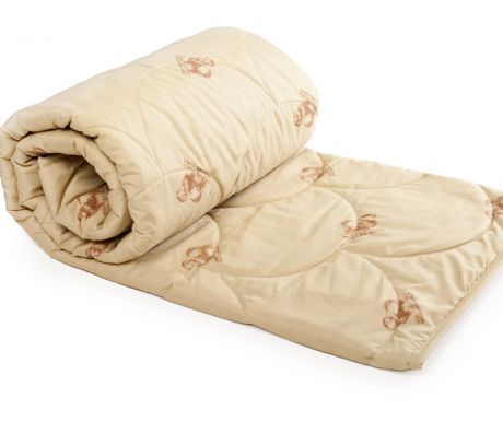 Одеяло Традиция "Стандарт. Овечья шерсть", облегченное, 1835, бежевый, 2-спальное