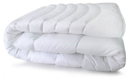 Одеяло Мягкий Сон ОБ_Sm-0602у, стеганое ТМ Smart BioTwin, белый, 205х172 см