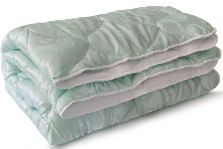 Одеяло Мягкий Сон "Версаль" стеганое, цвет: мятный, 200 х 220 см