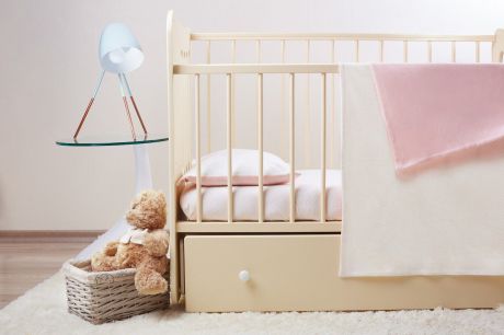 Комплект белья для новорожденных Пелёнкино Комплект постельного белья "Мечта", К0109, белый