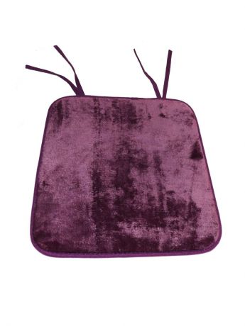 Подушка на стул DeНАСТИЯ на стул, 40*35*38, фиолетовый