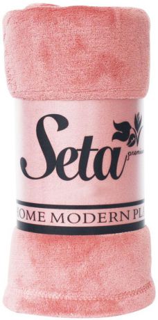 Плед Seta Велсофт "Rose Tan", 120 x 180 см
