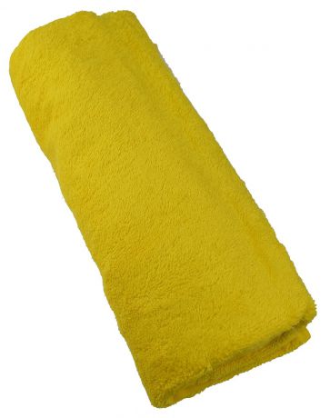 Полотенце махровое SEL Bamboo, цвет: желтый, 50 х 90 см