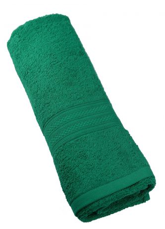Полотенце махровое SEL, цвет: зеленый, 50х90 см
