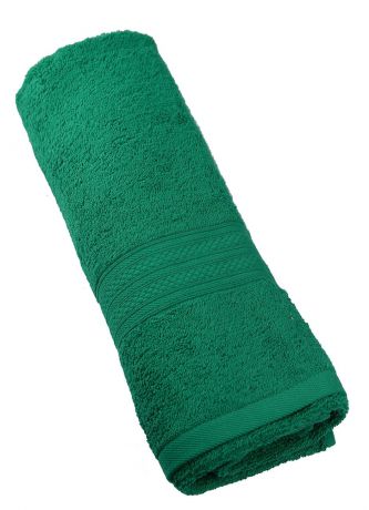 Полотенце махровое SEL, цвет: зеленый, 70х140 см