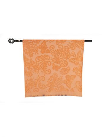 Полотенце банное Grand Stil Бабочка, размер 68*135, GS-H38b, оранжевый