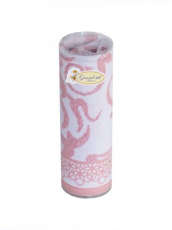 Полотенце для лица, рук или ног Grand Stil Винтаж , размер 48*90, N18-86t, розовый