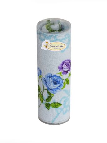 Полотенце для лица, рук или ног Grand Stil Розита, размер 48*85, 12-76t, голубой