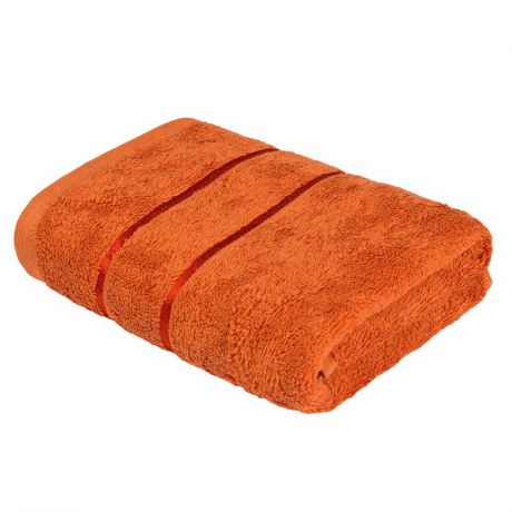 Полотенце для лица, рук или ног Ecotex Египетский хлопок, оранжевый