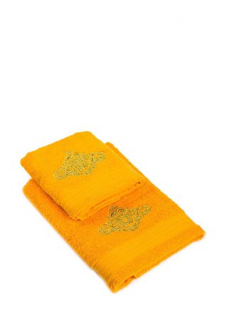 Набор банных полотенец Pastel SILVER, желтый