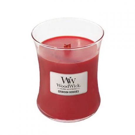 Ароматическая свеча Woodwick "Багровые ягоды", маленькая