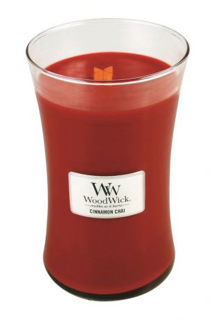 Ароматическая свеча Woodwick "Чай с корицей", большая