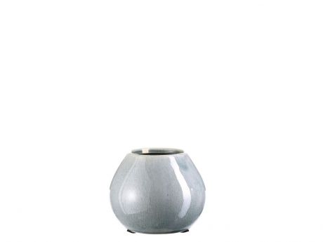 Ваза A Simple Mess Stoev керамическая, цвет: серый, высота 11 см. SM963457