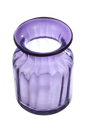 Ваза IsmatDecor Стеклянная ваза, ST-4, фиолетовый