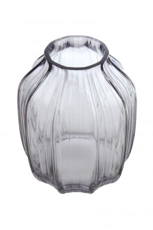 Ваза IsmatDecor Стеклянная ваза, ST-5 прозрачный, прозрачный