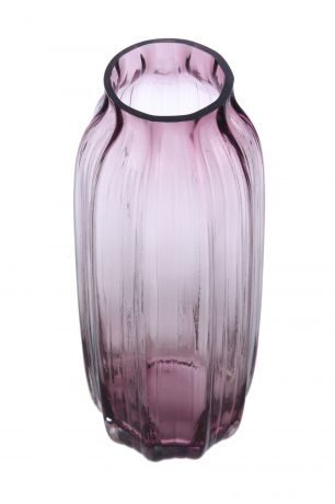 Ваза IsmatDecor Стеклянная ваза, ST-6 фиолетовый, фиолетовый