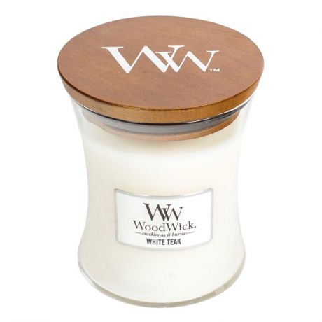Свеча ароматизированная Woodwick Белый тик, 92039