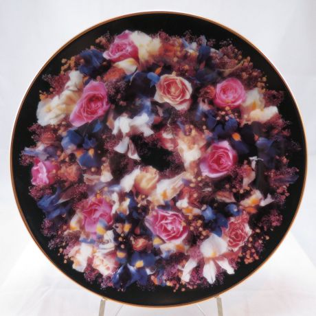Декоративная тарелка Artaffects ltd Розовые Венки, 91511016
