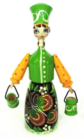 Статуэтка Taowa Кукла, 038-190-1, зеленый
