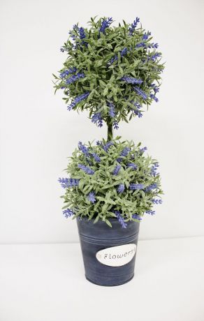 Искусственные цветы Coneko 63, зеленый, фиолетовый