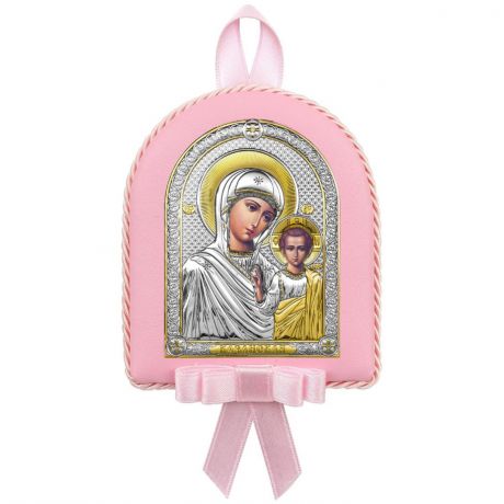 Икона АргентА Икона детская Казанская Божья Матерь роз. (7,5*9,5) -, 6391 OR