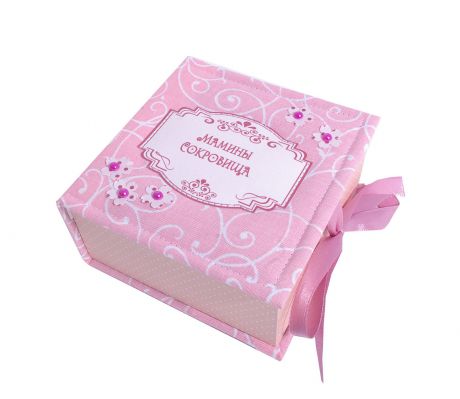 Подарочный набор детский Dream Service Коробочка для первого: локана и зубика, 6906 розовый