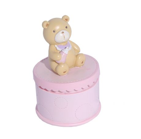 Подарочный набор детский Dream Service Коробочка для первого: локана и зубика, 2835 розовый